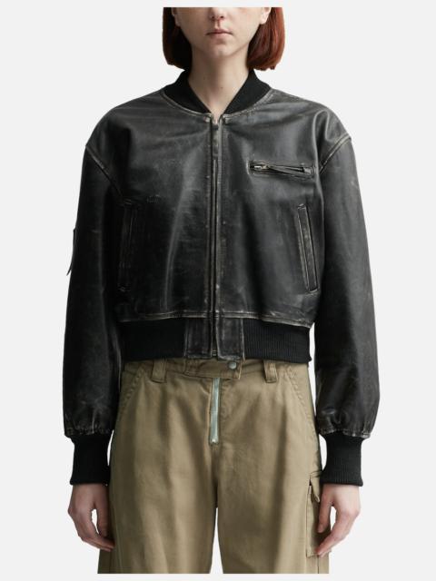 Acne Studios NEW LOMBER LEATHER JACKET