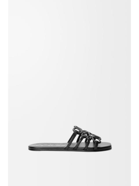 Loewe Loewe Anagram Petal Slides Black Women