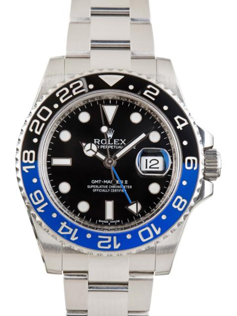 ROLEX Men's Rolex GMT-Master II 116710BLNR Batman