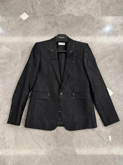SAINT LAURENT Saint Laurent Paris Black Jardin Noir Blazer 2019