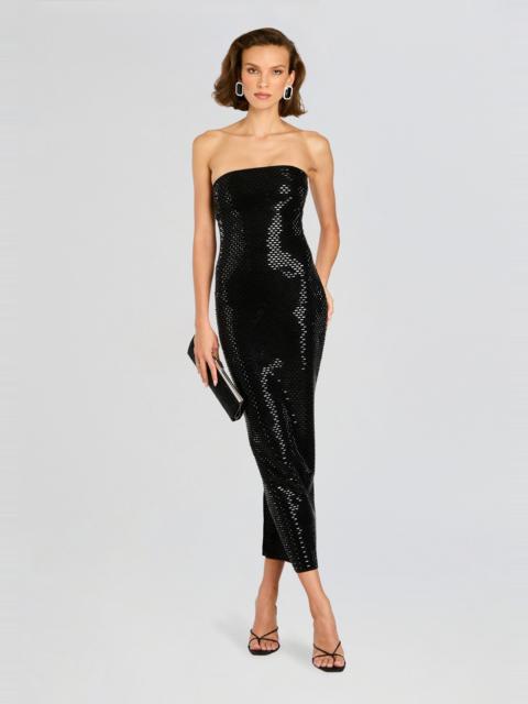 RETROFÊTE KARRAH EMBELLISHED KNIT DRESS