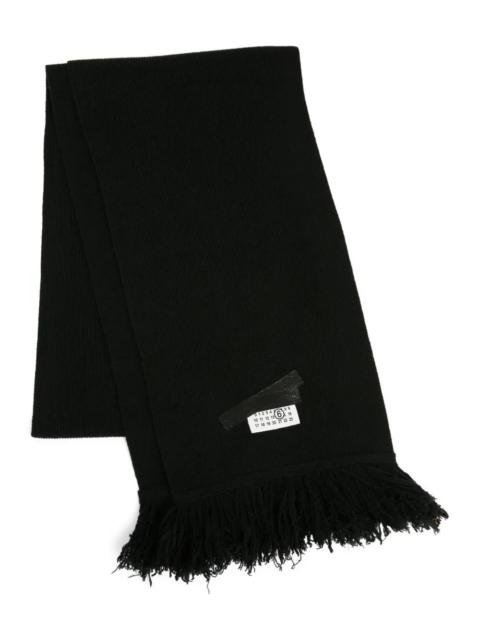 MM6 Maison Margiela Wool Blend Scarf