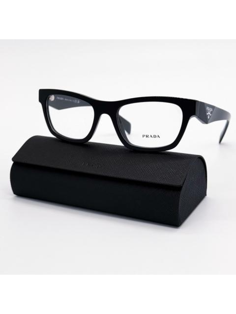 Prada NEW PRADA EYEGLASSES PRB01V 16K1O1 BLACK MEN PR B01V 16K1O1