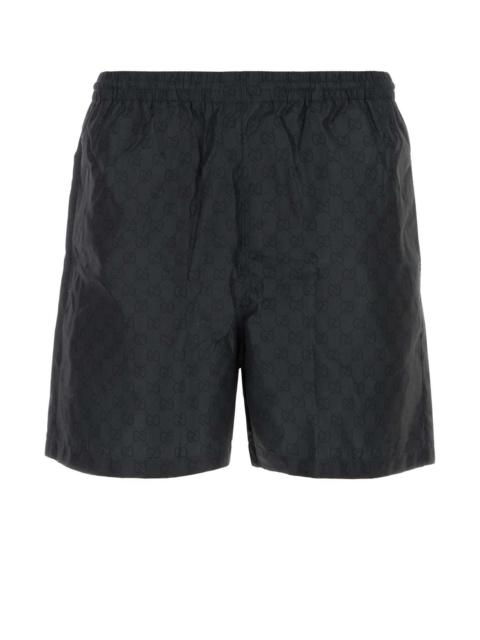 GUCCI Gucci Men Printed Polyester Swimming Shorts