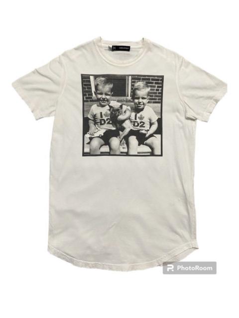 DSQUARED2 Rare Dsquared2 distressed shirt slim fit like