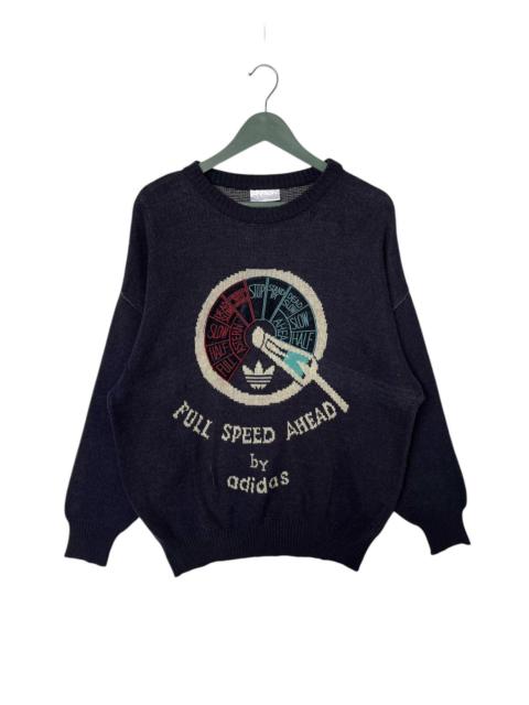 adidas Vintage 90s Adidas Knitwear Sweatshirt