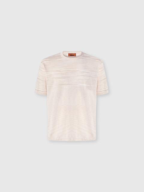 Missoni Flamed mercerized crew-neck cotton T-shirt