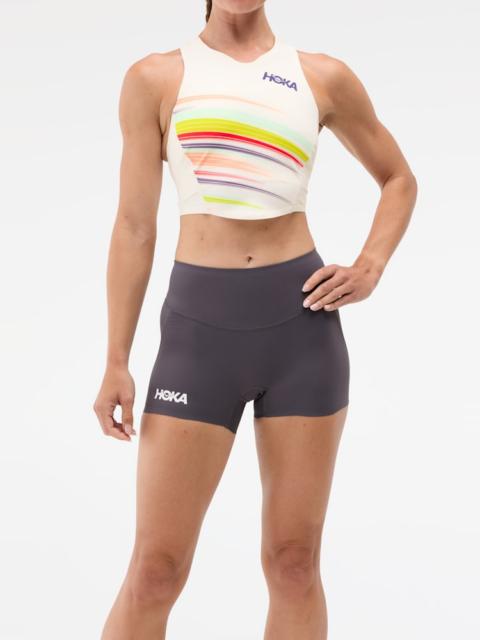 HOKA Women's Race Day Fitted 2.5" Short in Squid Ink