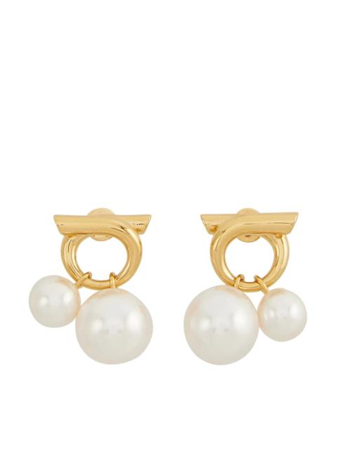 FERRAGAMO Ferragamo Women Double Pearls Earrings