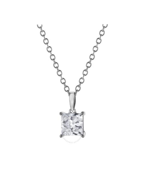 Brilliant Diamond - Brilliant Diamond 14KT White Gold 0.70 Carat Lab Grown Diamond Pendant Necklace for Women