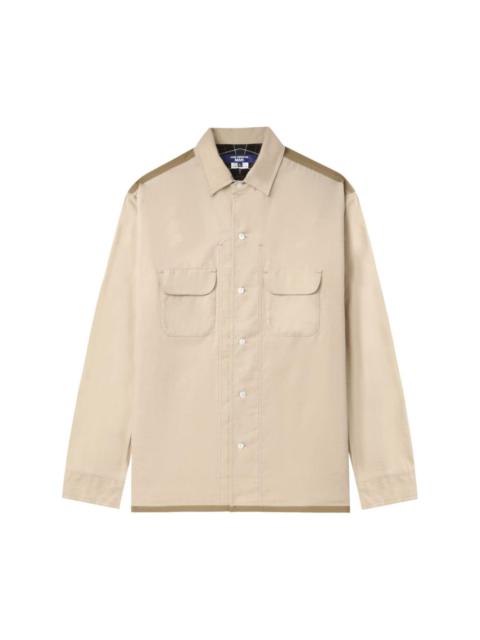 buttoned cotton shirt