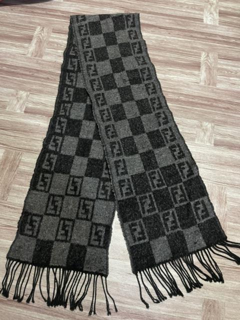 Fendi wool scarf monogram