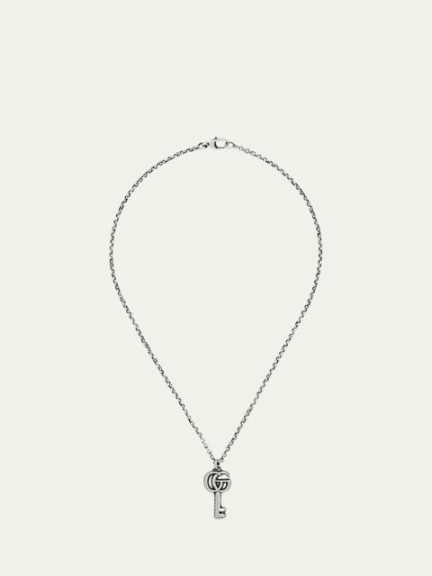 GUCCI GG Marmont Key Pendant Necklace