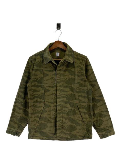 Other Designers VINTAGE BOSTON NINE CAMOUFLAGE COTTON BUTTON JACKET