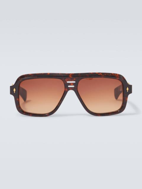 JACQUES MARIE MAGE Fugue aviator sunglasses