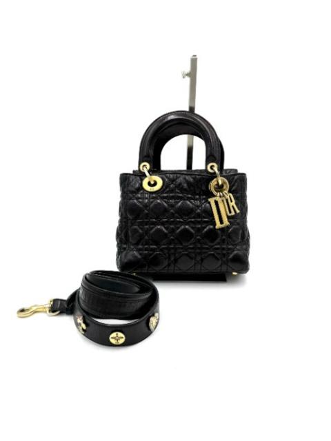 Other Designers Christian - Christian Dior 2017 Black Lady Bag Small