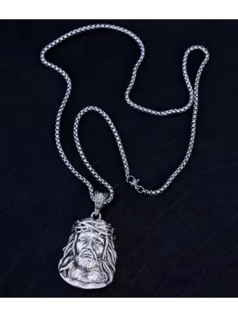 Other Designers Other - Chain Rope Chain 20in 2mm And Jesus Piece Set