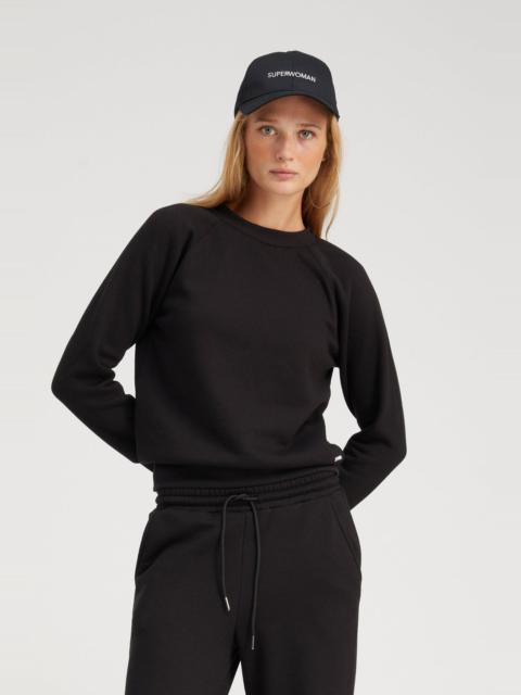 SPRWMN BLACK SUPERWOMAN BASEBALL CAP