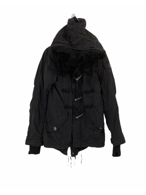 Japanese Brand - Buffalo Bobs Fist Tale Parka With Rare Hoodies Design