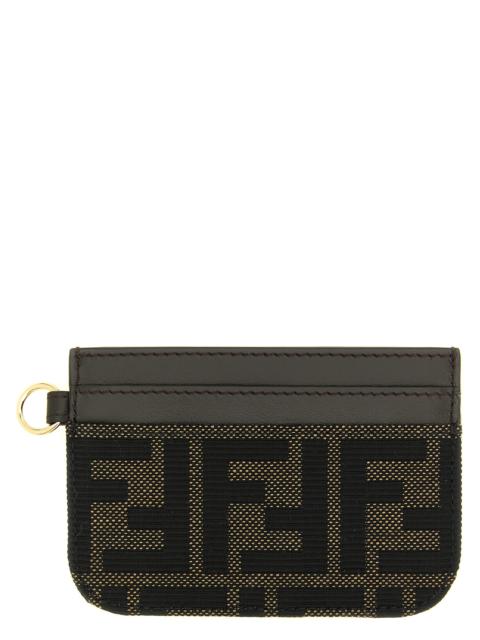 FENDI Fendi Women Ff Jacquard Cardholder