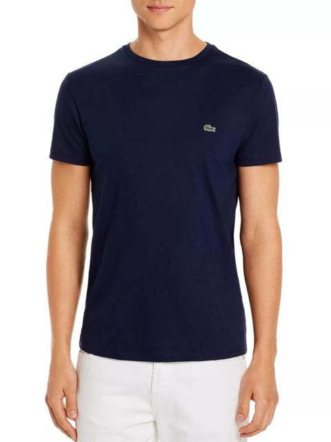 LACOSTE Crewneck Pima Cotton Tee