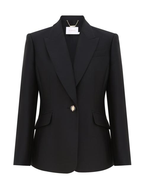 Zimmermann LUNA SINGLE BREASTED BLAZER