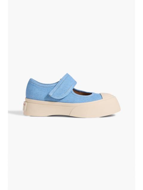 Marni Pablo denim platform sneakers