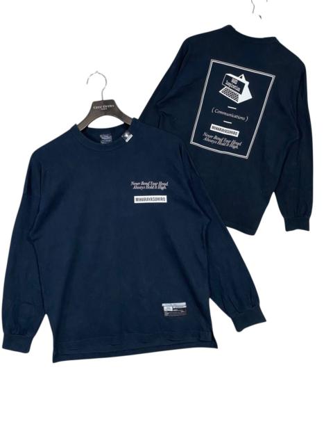 Other Designers GU × Maison MIHARA YASUHIRO - Gu x miharayasuhiro longsleeve tshirt back hit