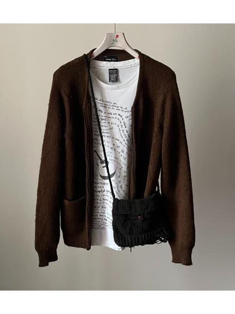 NUMBER (N)INE Number (N)ine 08AW River Phoenix Brown Cardigan