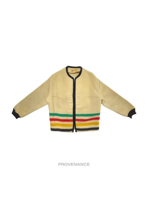Other Designers Hudson's Bay Company HBC Point Blanket Bomber Coat Wool M