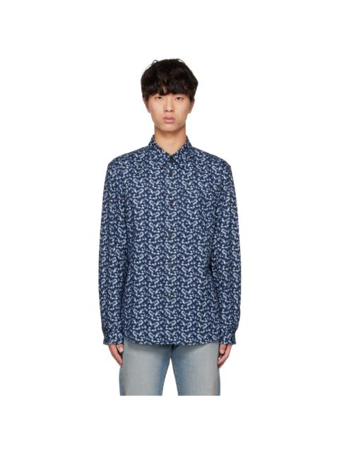 A.P.C. Blue Trek Shirt