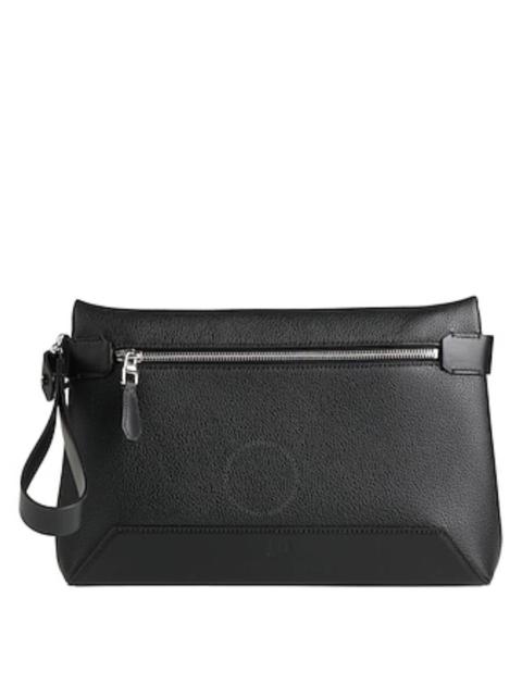 Other Designers Dunhill 1893 Harness Zipped Leather Pouch