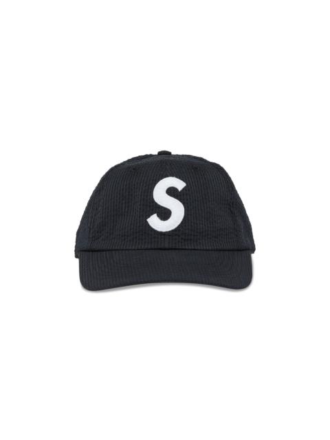 Supreme Supreme Seersucker S Logo 6-Panel 'Black'