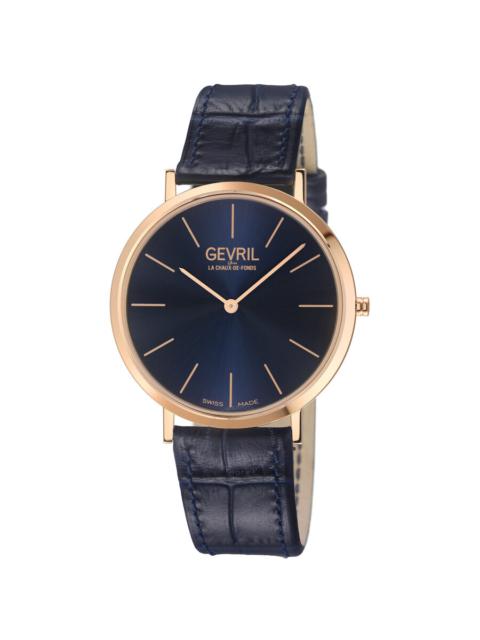Gevril - Gevril Five Points Automatic Blue Dial Men's Watch GV350.14.62
