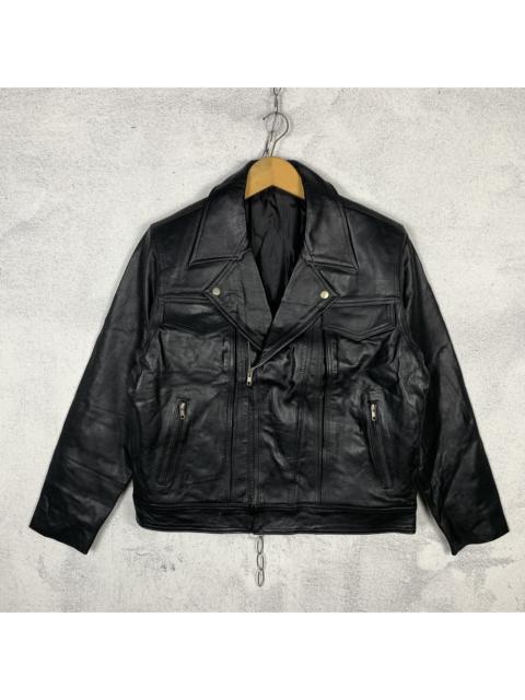 Other Designers Genuine Leather Jacket Perfecto Aviator Biker Punk Schott