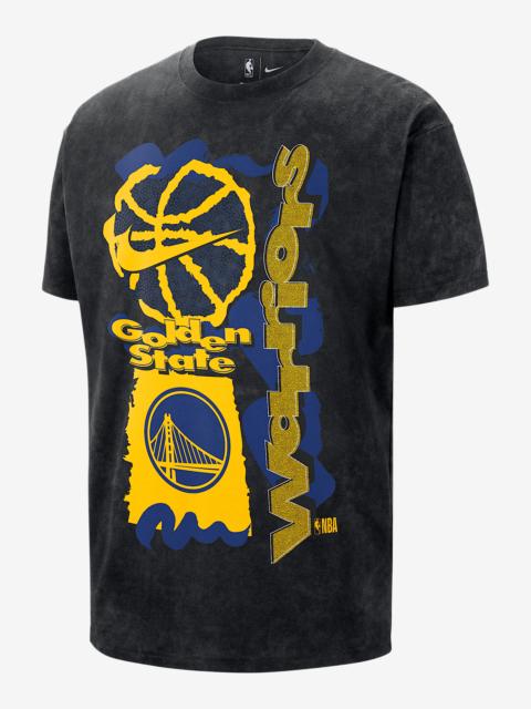 Nike Golden State Warriors Courtside Men's Nike NBA Max90 T-Shirt
