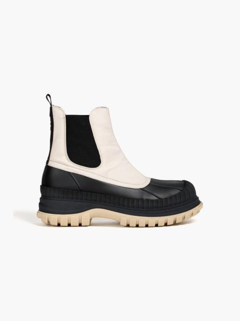 GANNI Canvas Chelsea boots