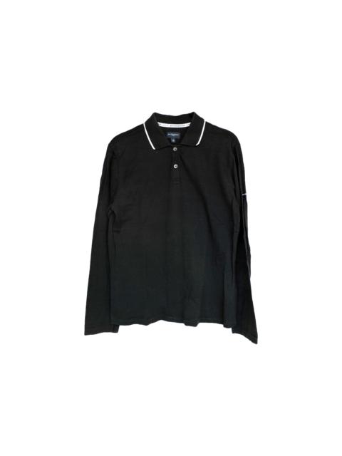 BURBERRY GOLF LONG SLEEVE POLO SHIRT