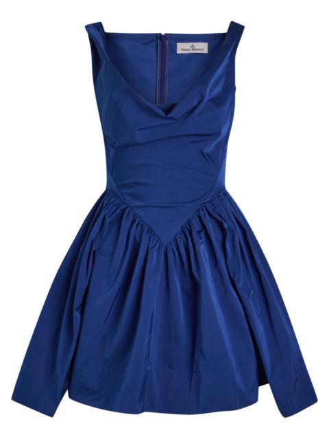 Vivienne Westwood Vivienne Westwood Mini Sunday Draped Taffeta Mini Dress