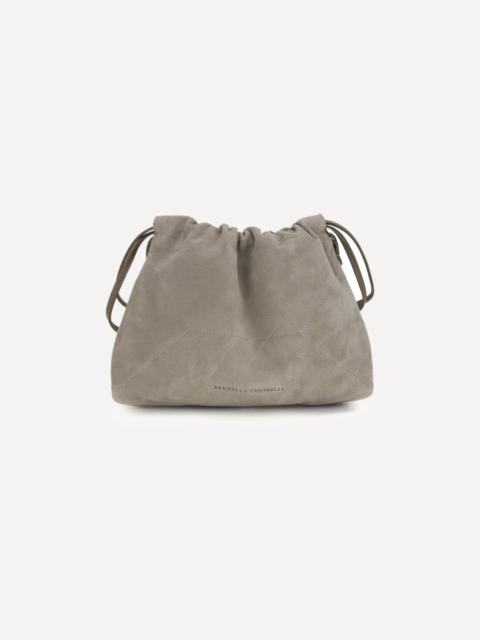 Brunello Cucinelli Suede Pouch Bag