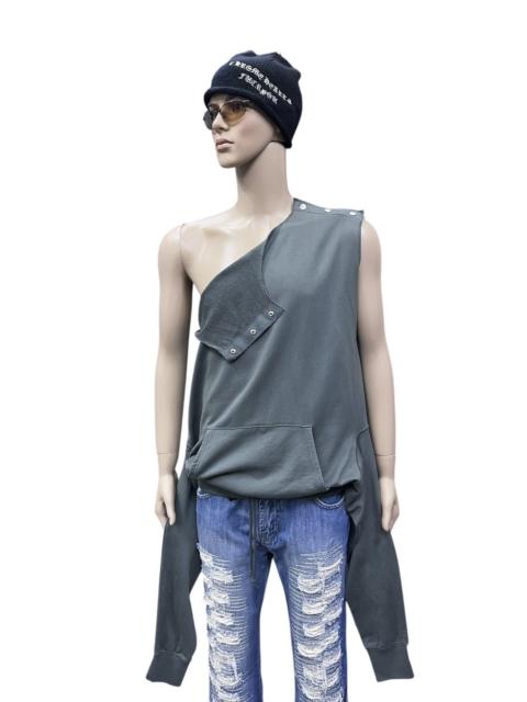 Other Designers Ultra Rare Zucca Issey 2Way Upside-down Deconstruct Sweater