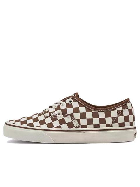 Vans Vans Authentic Checkerboard 'White Brown' VN000BW5BRO