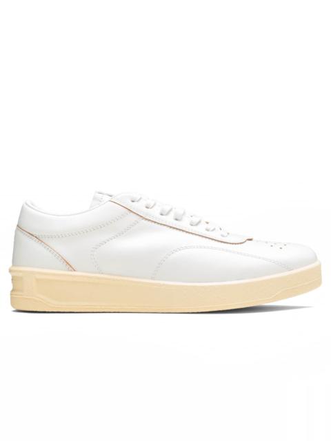 Jil Sander JIL SANDER COW LEATHER W/ CONTRAST BASE - WHITE