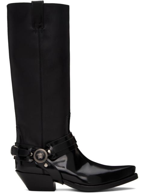 VERSACE Versace Texano Knee High Boots