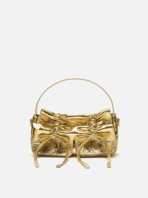 Acne Studios Multipocket micro metallic bag - Gold