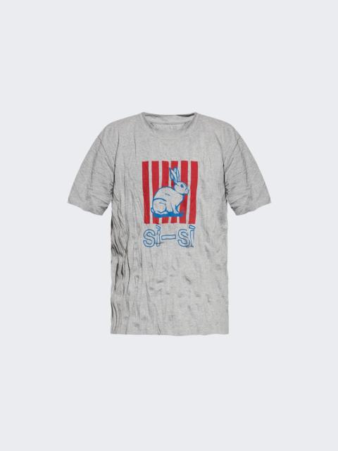 Bottega Veneta Crushed Tee Light Grey Melange