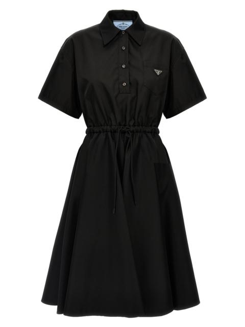 Prada Women Re-Nylon Midi Dress