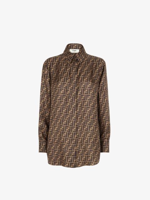 FENDI Fendi Silk Ff Shirt