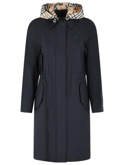 Burberry Burberry 'Newbury' Black Polyamide Blend Parka Women