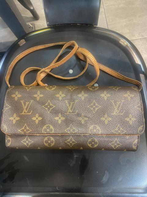 Louis Vuitton Authentic Louis Vuitton Monogram Pochette Twin GM REPAIRED